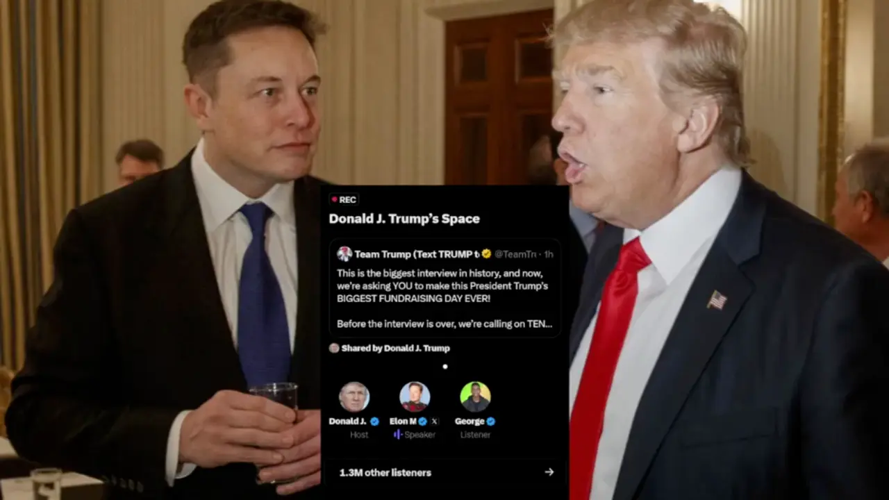Elon Musk y Donald Trump.