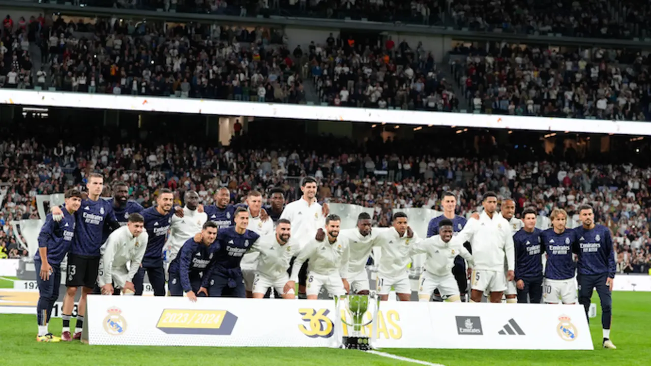 Los jugadores del Real Madrid. / EP
