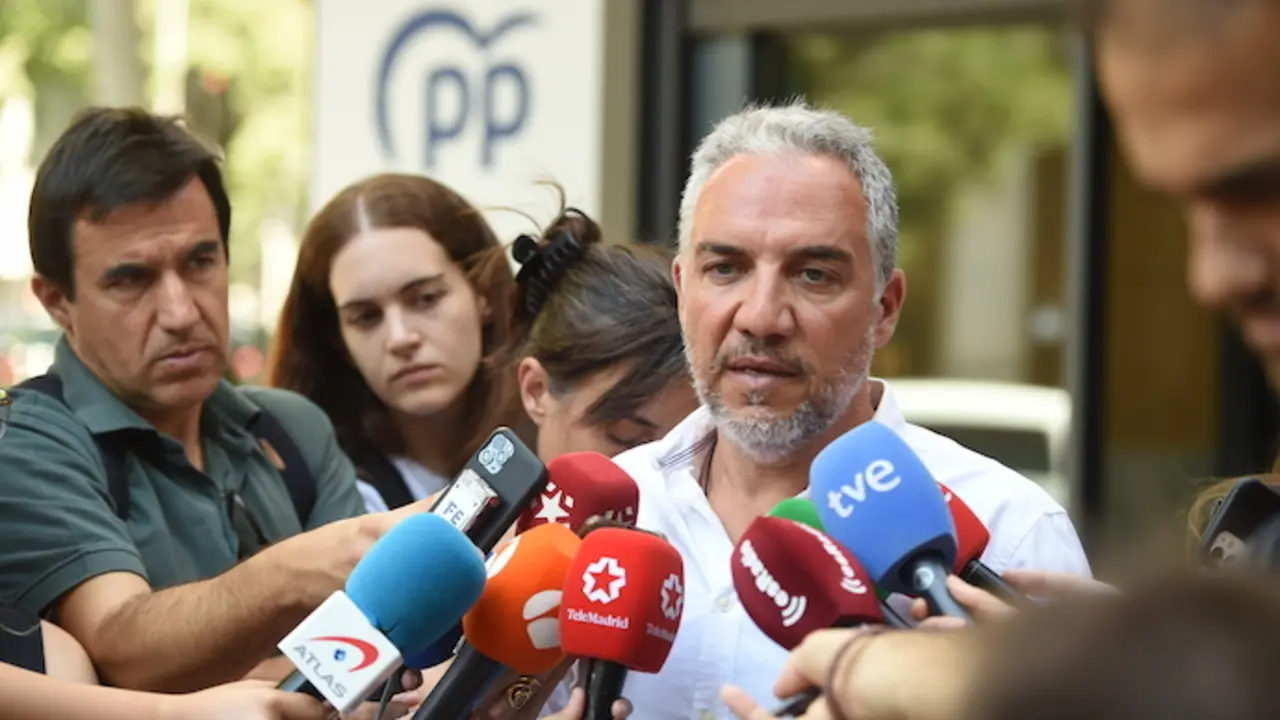El vicesecretario de Coordinaci&oacute;n Auton&oacute;mica y Local y An&aacute;lisis Electoral del PP, El&iacute;as Bendodo. / EP