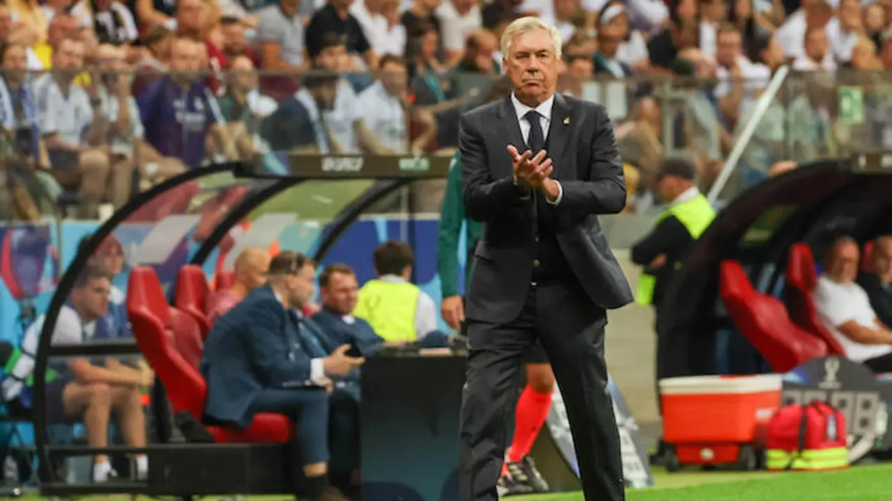 El entrenador del Real Madrid, Carlo Ancelotti. / EP