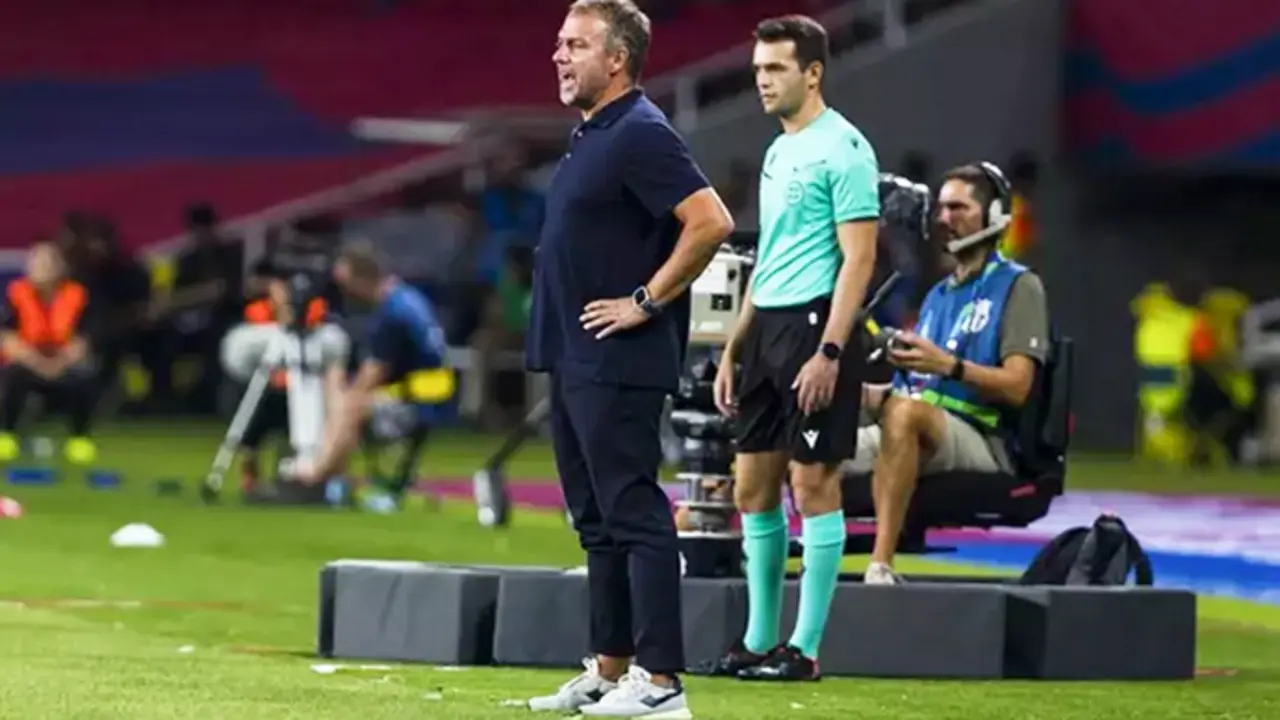 El t&eacute;cnico del FC Barcelona, Hansi Flick. / EP