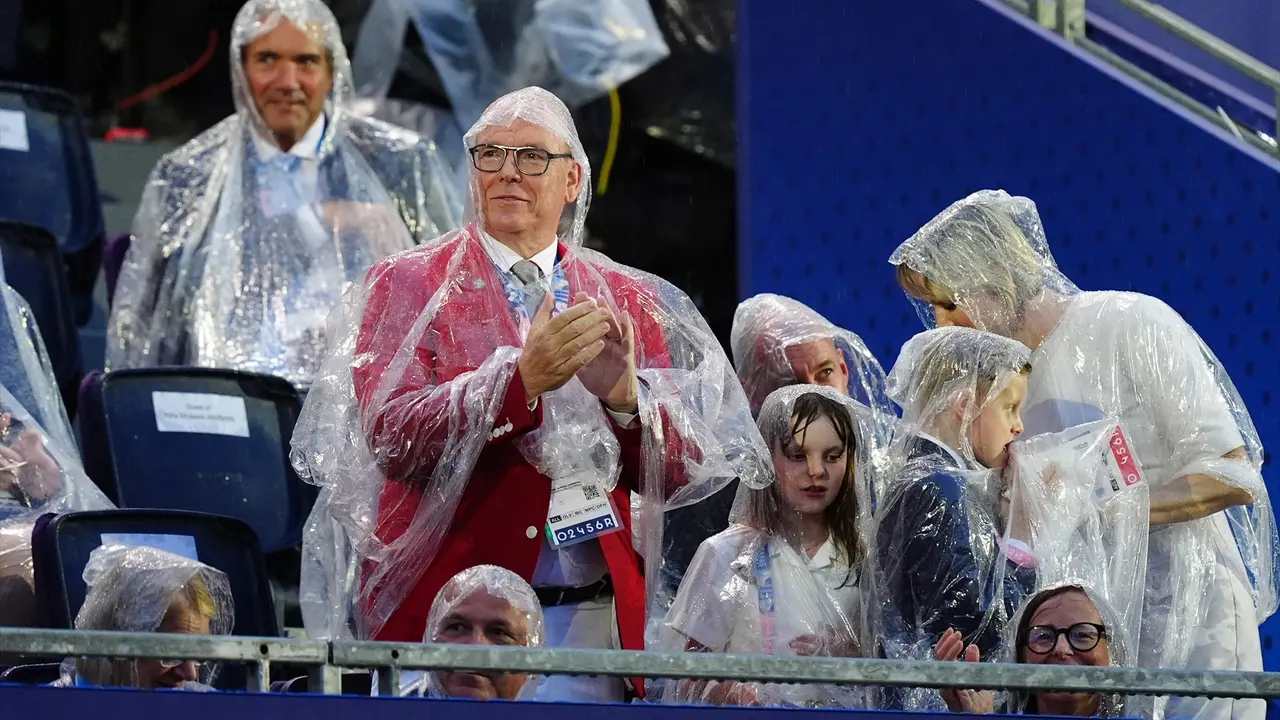 El Pr&iacute;ncipe de M&oacute;naco, Alberto II, durante la ceremonia de apertura de los Juegos Ol&iacute;mpicos. / Mike Egerton
