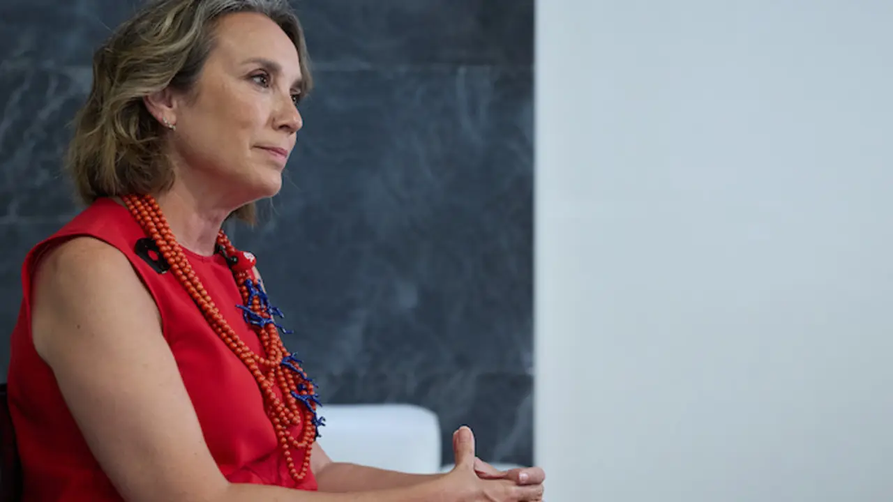 La secretaria general del PP, Cuca Gamarra. / EP