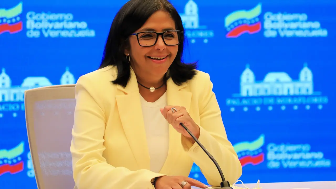 La vicepresidenta de Venezuela, Delcy Rodr&iacute;guez. / EP