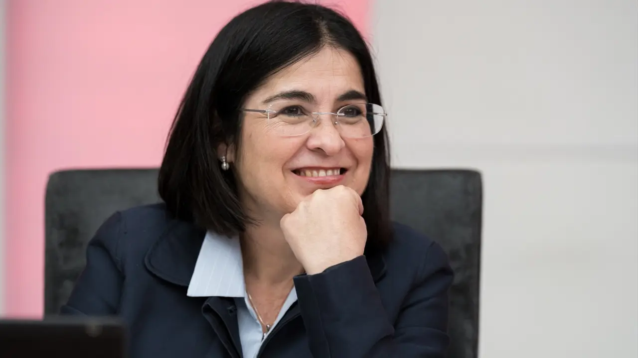 La alcaldesa de Las Palmas de Gran Canaria, Carolina Darias, durante la Ejecutiva Federal del PSOE. Diego Radam&eacute;s / Archivo
