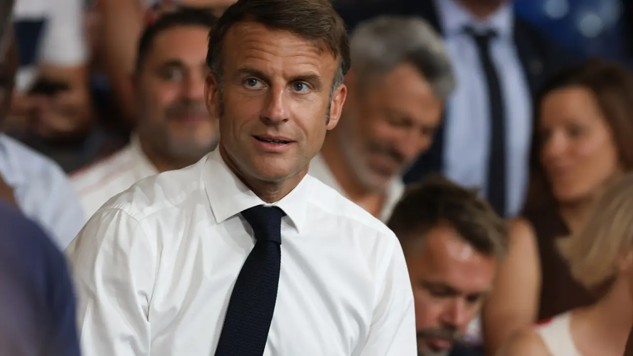 El presidente de Francia, Emmanuel Macron. Mickael Chavet