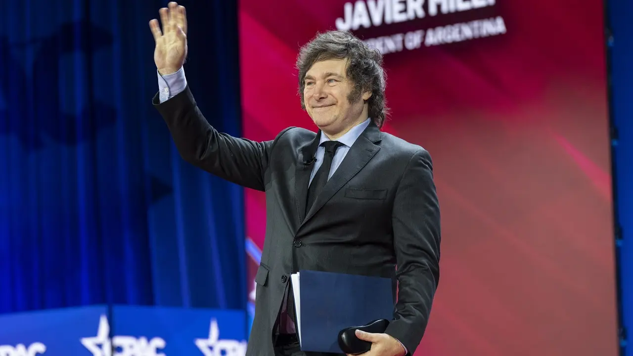 El presidente de Argentina, Javier Milei. Lev Radin
