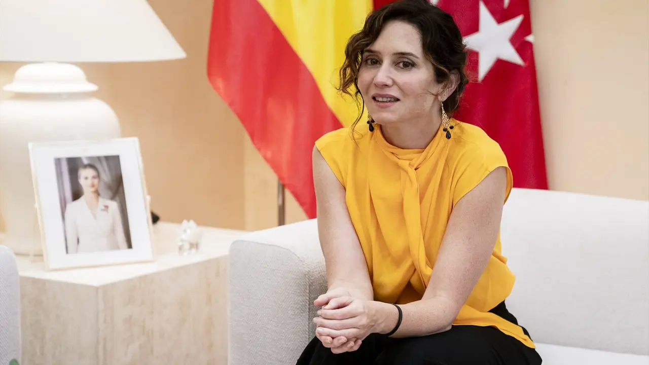 La presidenta de la Comunidad de Madrid, Isabel D&iacute;az Ayuso. A. P&eacute;rez Meca / Archivo