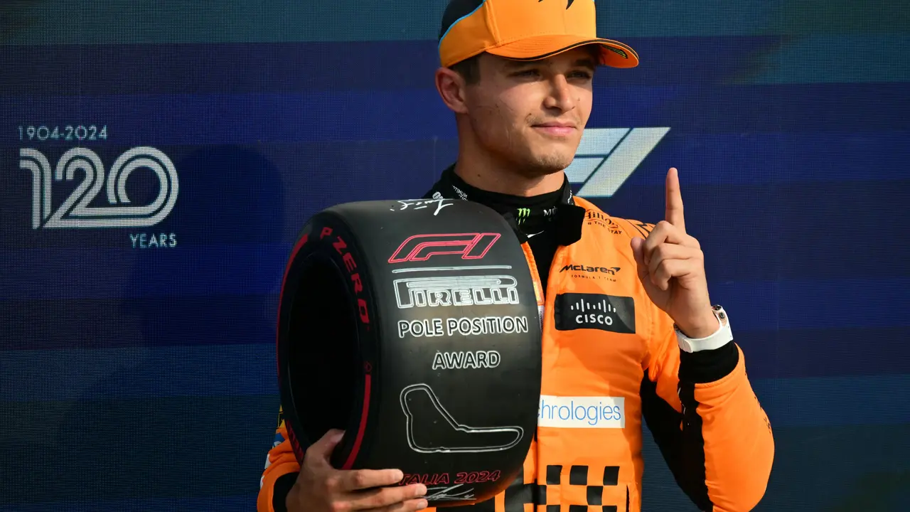Lando Norris logra la pole position. / F1