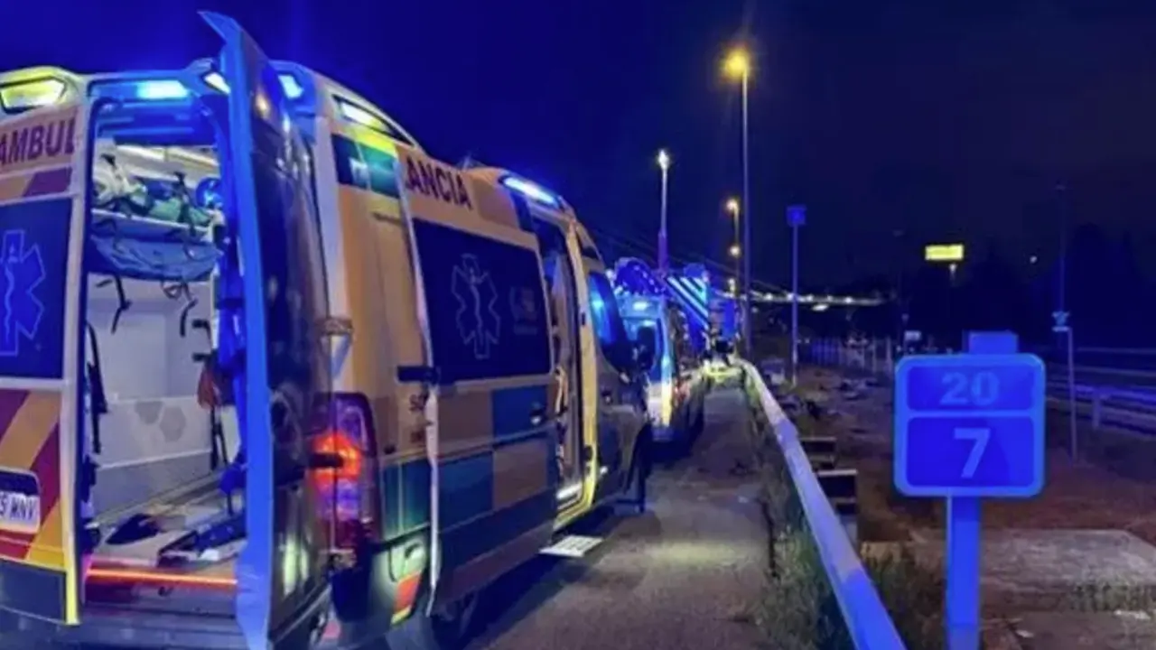 Accidente de tr&aacute;fico en Las RozasEmergencias 112 Comunidad de Madrid