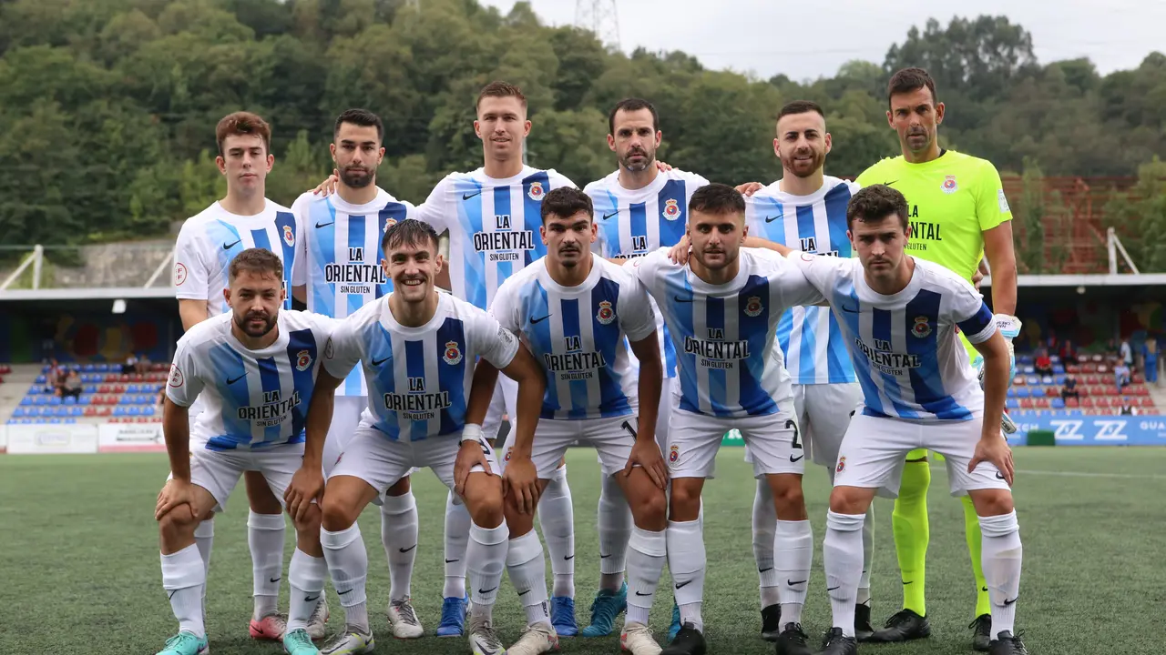 Once inicial de la Gimn&aacute;stica. / RSGT