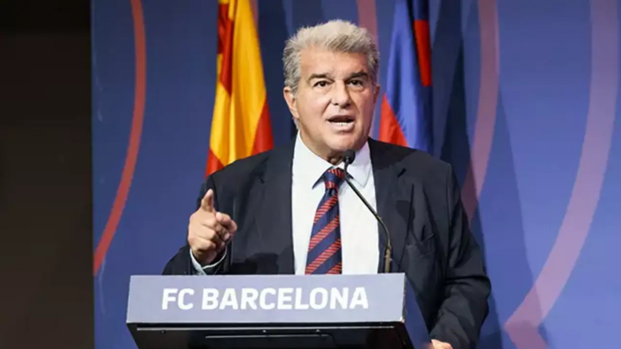 El presidente del FC Barcelona, Joan Laporta. / AFP7