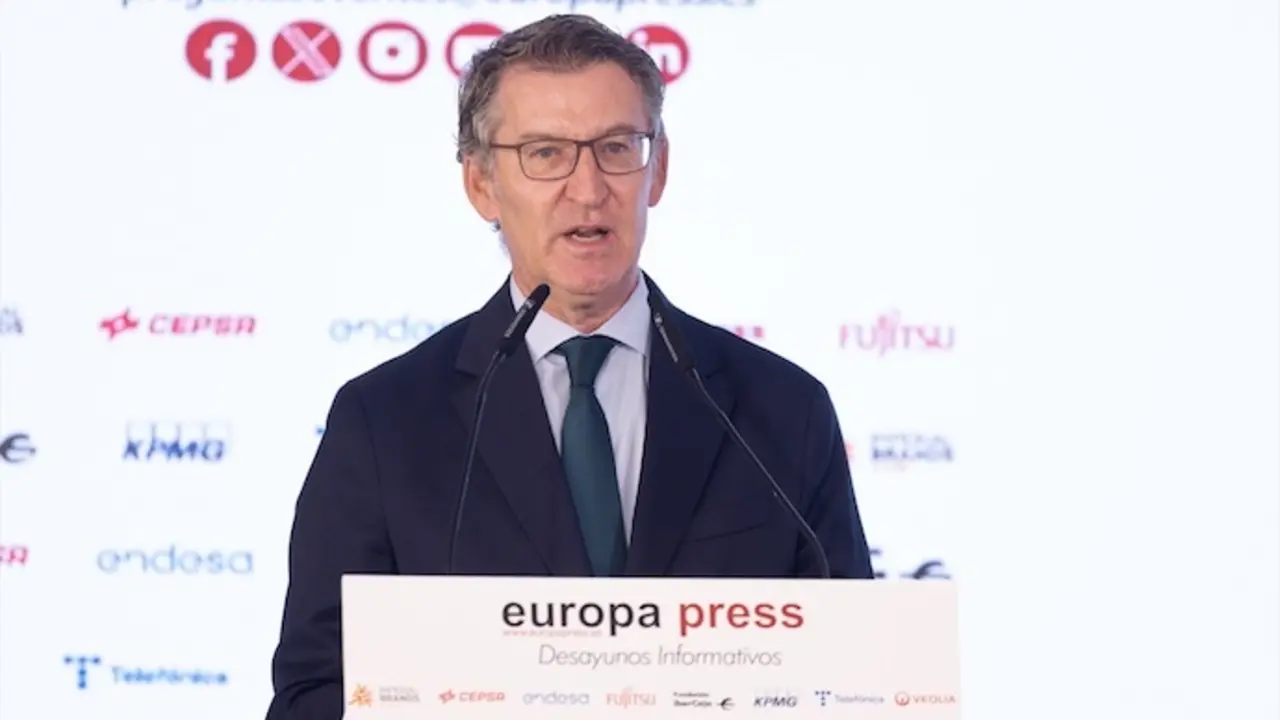 El presidente del Partido Popular, Alberto N&uacute;&ntilde;ez Feij&oacute;o. / EP