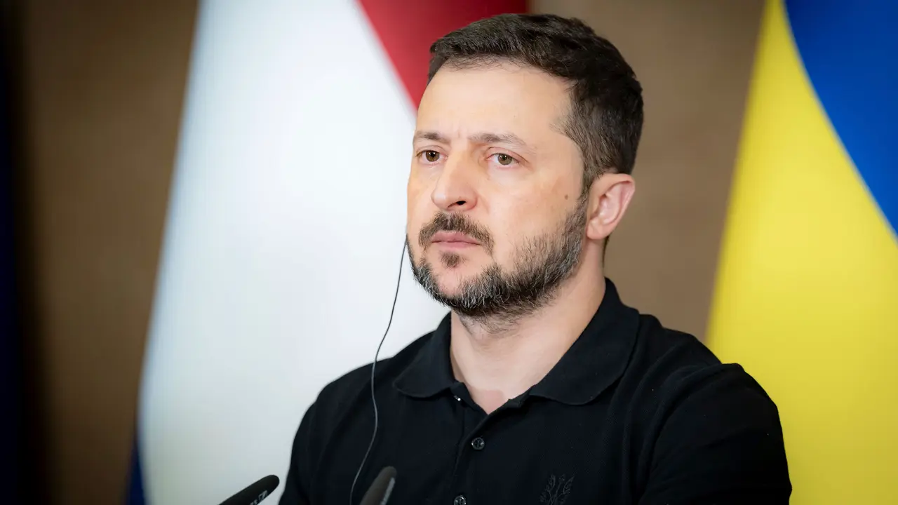El presidente de Ucrania, Volodymyr Zelenski. / EP