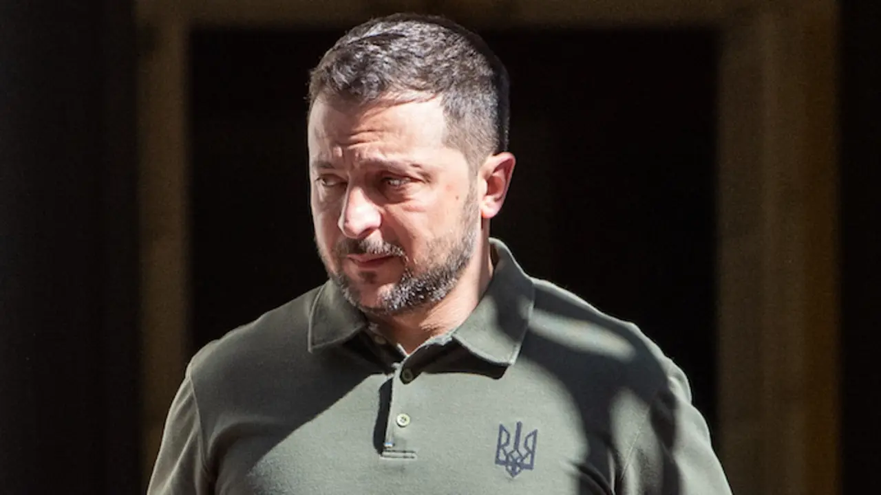 El presidente ucraniano Volod&iacute;mir Zelenski