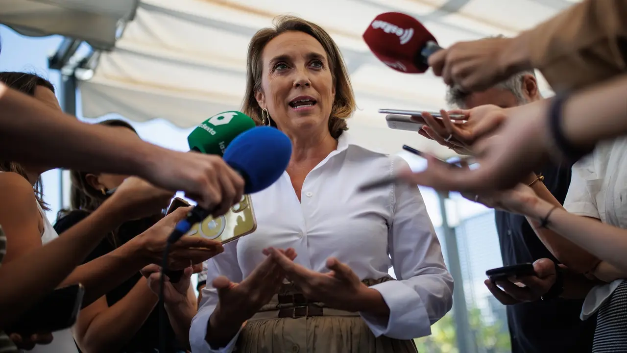 La secretaria general del PP, Cuca Gamarra. EP