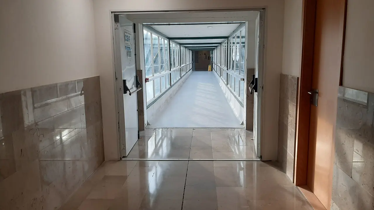 Interior del complejo judicial de Las Salesas. / A.E.
