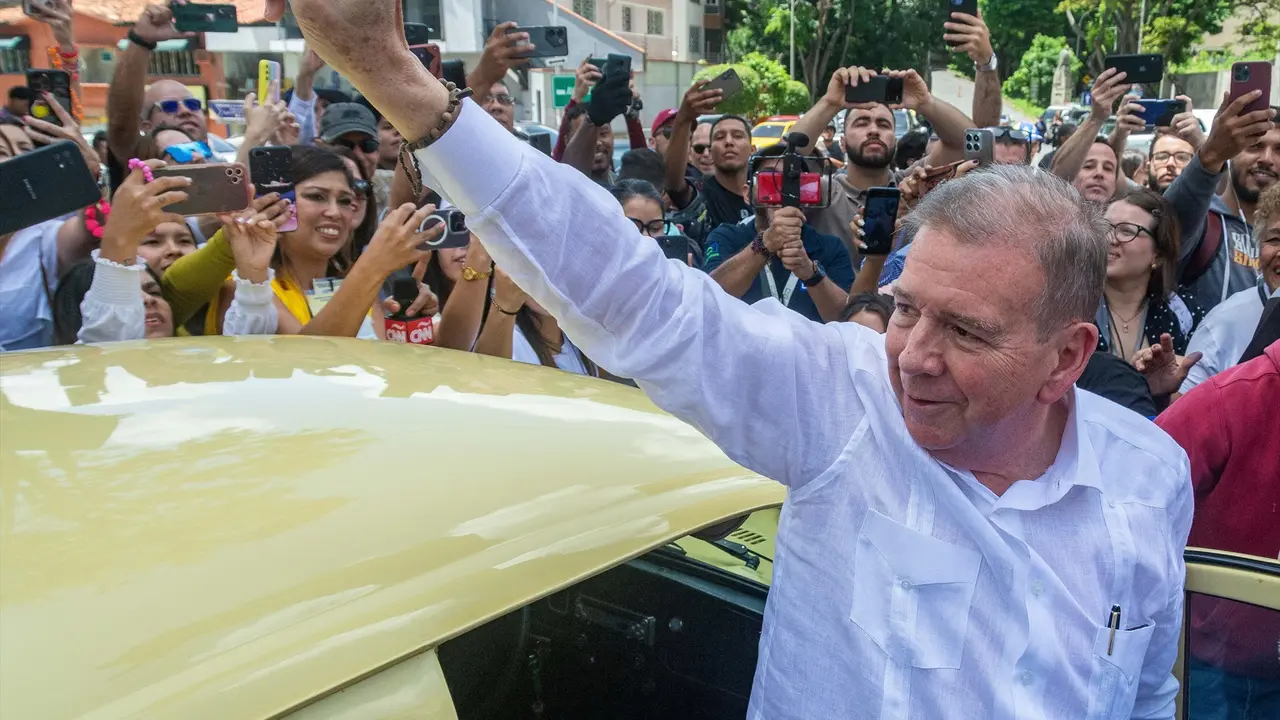 El l&iacute;der de la oposici&oacute;n de Venezuela, Edmundo Gonz&aacute;lez. EP