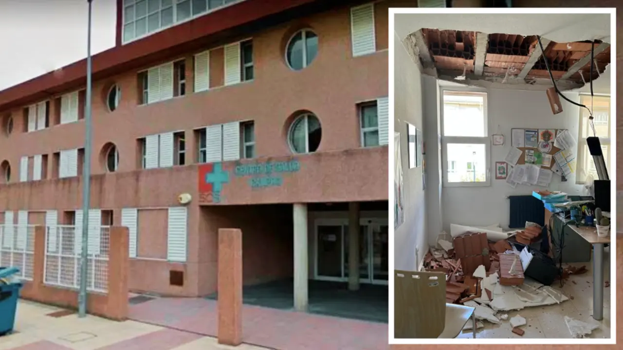 Instalaciones del Centro de Salud Campoo y a su derecha el despacho de la m&eacute;dico. / ALERTA