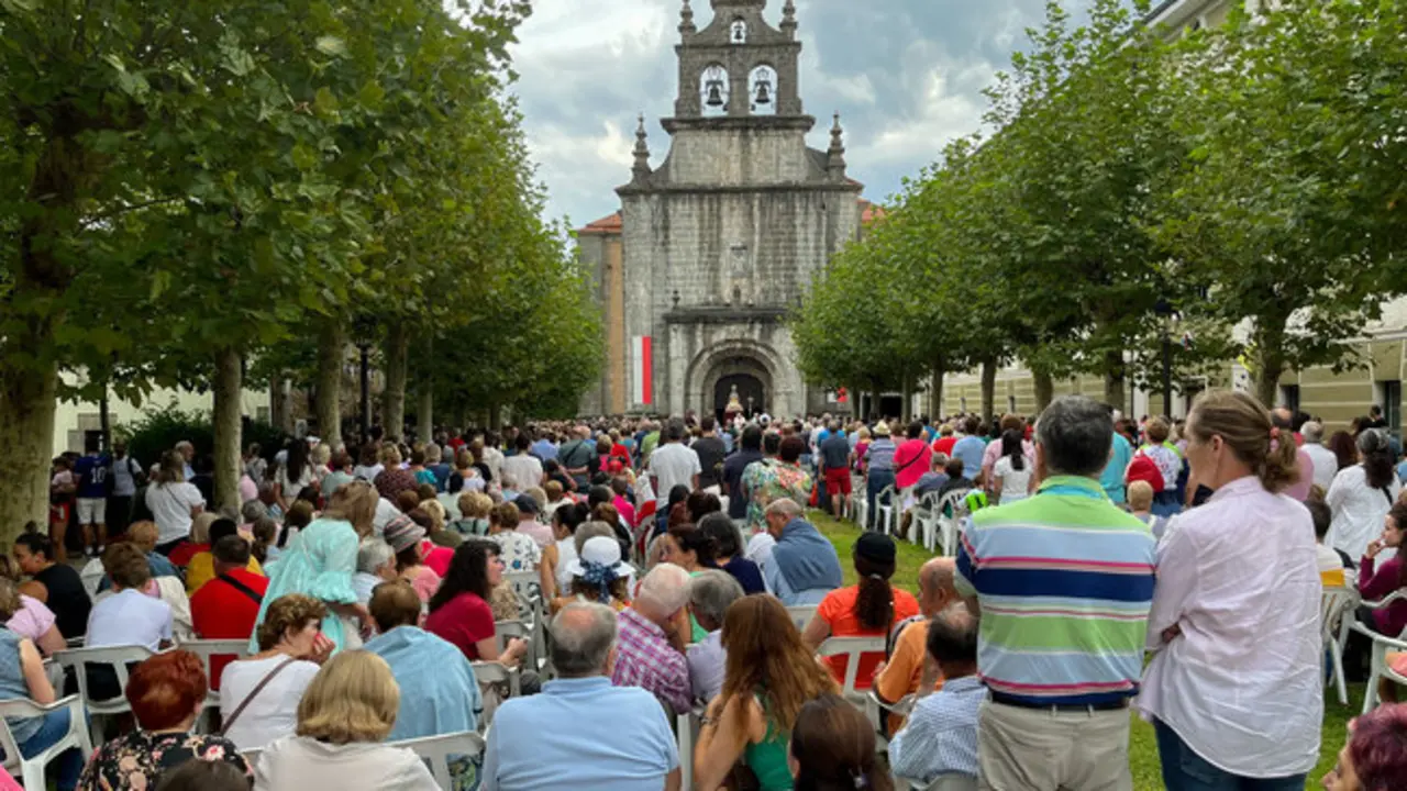 Miles de c&aacute;ntabros peregrinar&aacute;n hasta el santuario de Marr&oacute;n, en Ampuero, para arropar a su patrona, la Virgen de la Bien Aparecida. / Miguel Ramos