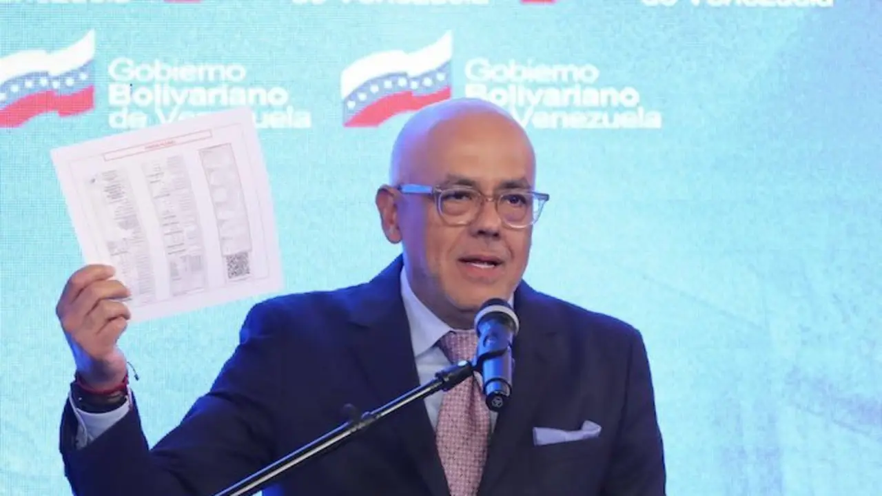 El presidente de la Asamblea venezolana, Jorge Rodr&iacute;guez. / X