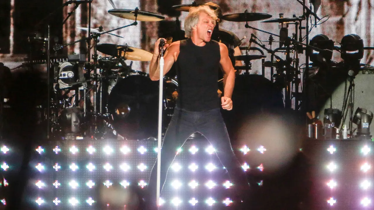 Concierto de Bon Jovi en el estadio Wanda Metropolitano de Madrid. / Ricardo Rubio