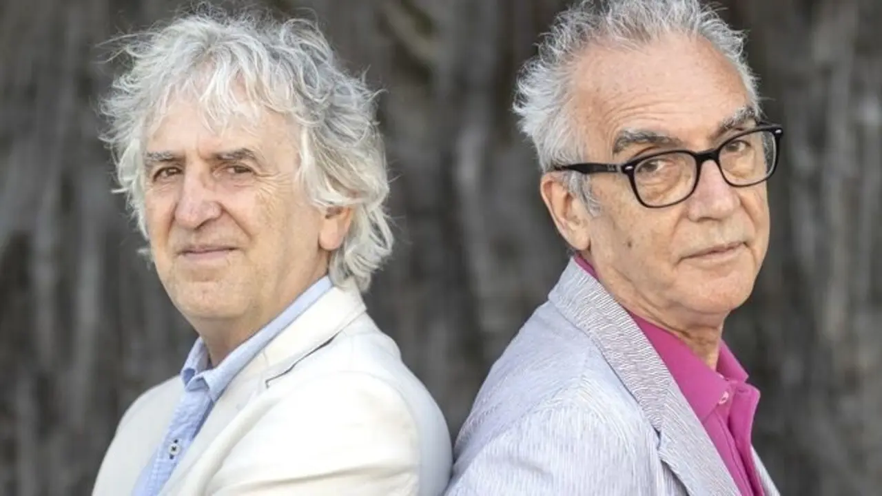 Juan Jos&eacute; Mill&aacute;s y Juan Luis Arsuaga. / FCN