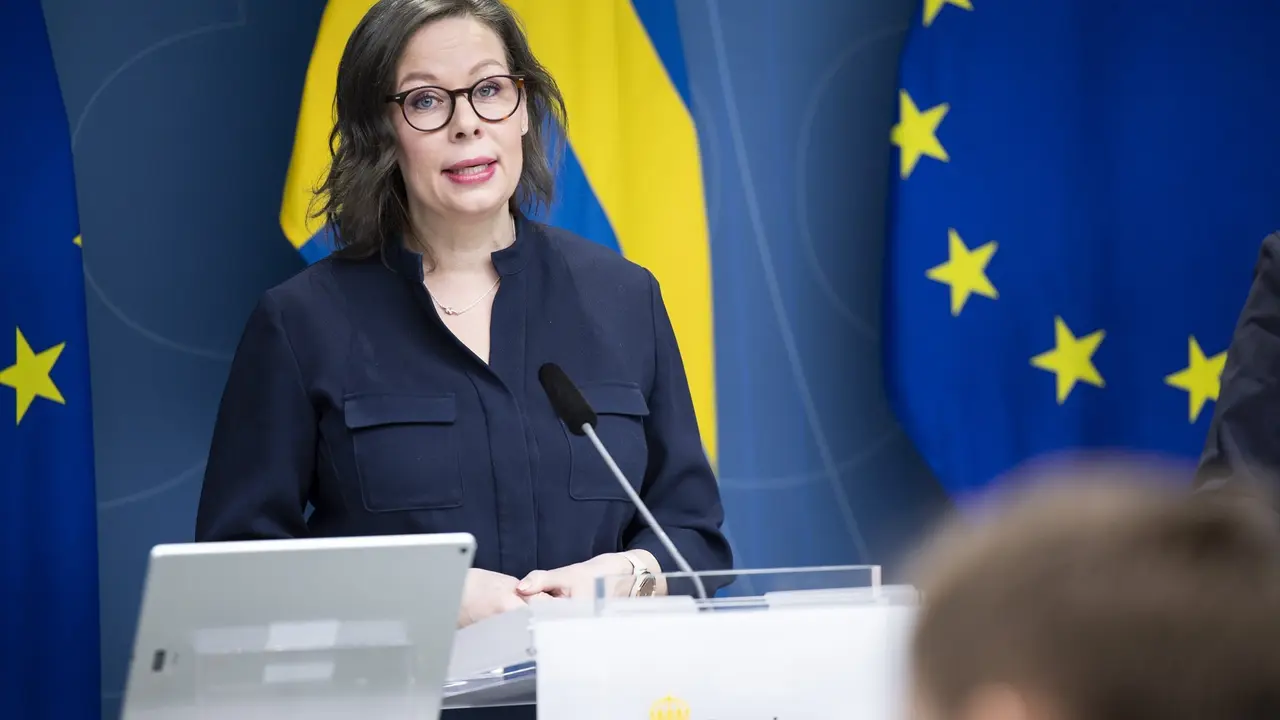 La ministra de Migraci&oacute;n de Suecia, Maria Malmer Stenergard. / Ninni Andersson / Archivo