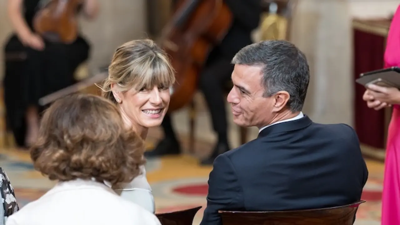 El presidente del Gobierno, Pedro S&aacute;nchez, y su mujer, Bego&ntilde;a G&oacute;mez. / EP