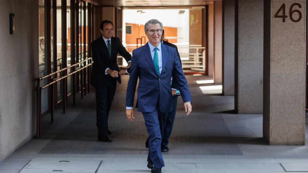 El presidente del PP, Alberto N&uacute;&ntilde;ez Feij&oacute;o. / EP