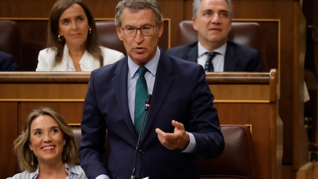 El presidente del PP, Alberto N&uacute;&ntilde;ez Feij&oacute;o. / EP