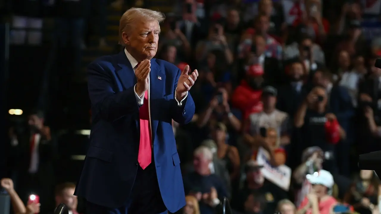 El expresidente de Estados Unidos y candidato republicano, Donald Trump. / Andrea Renault