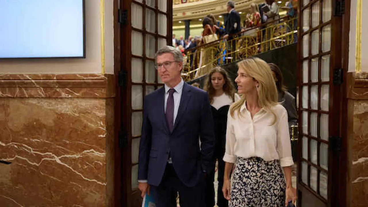 El presidente del PP, Alberto N&uacute;&ntilde;ez Feij&oacute;o. / Archivo / EP