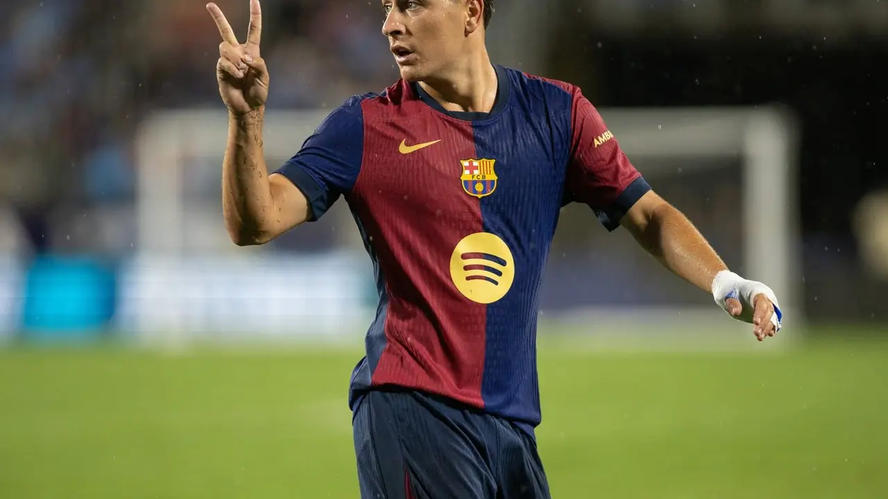 Pablo Torre durante un partido con el Barcelona. / Red X
