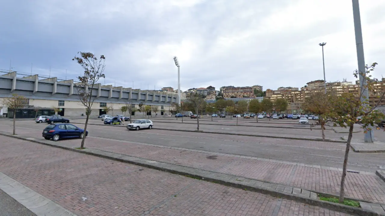 Vista del aparcamiento de El Sardinero./ Alerta