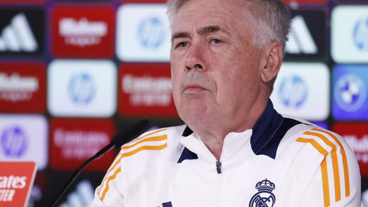El entrenador del Real Madrid, Carlo Ancelotti. / EP