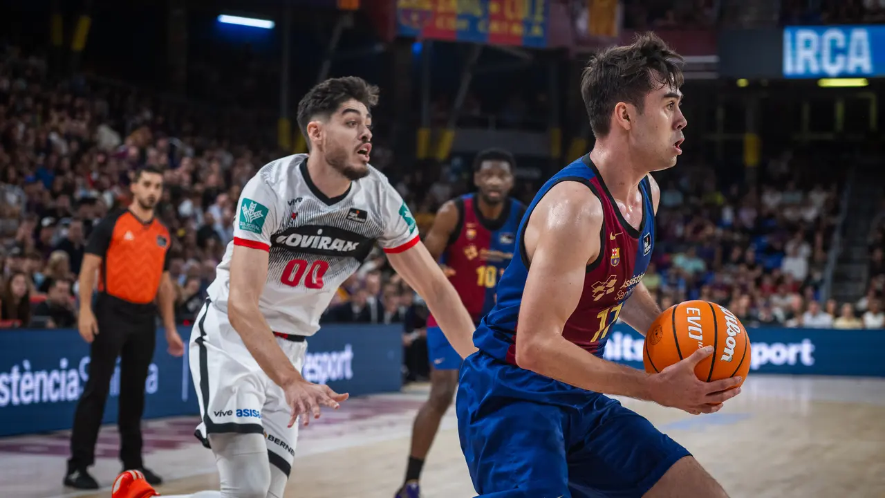 El Bar&ccedil;a se impone con contundencia en el debut. / FCBbasket