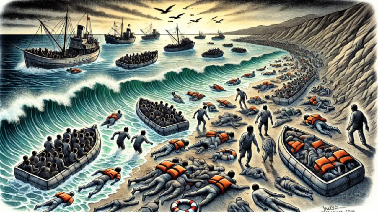 El drama de la inmigraci&oacute;n.