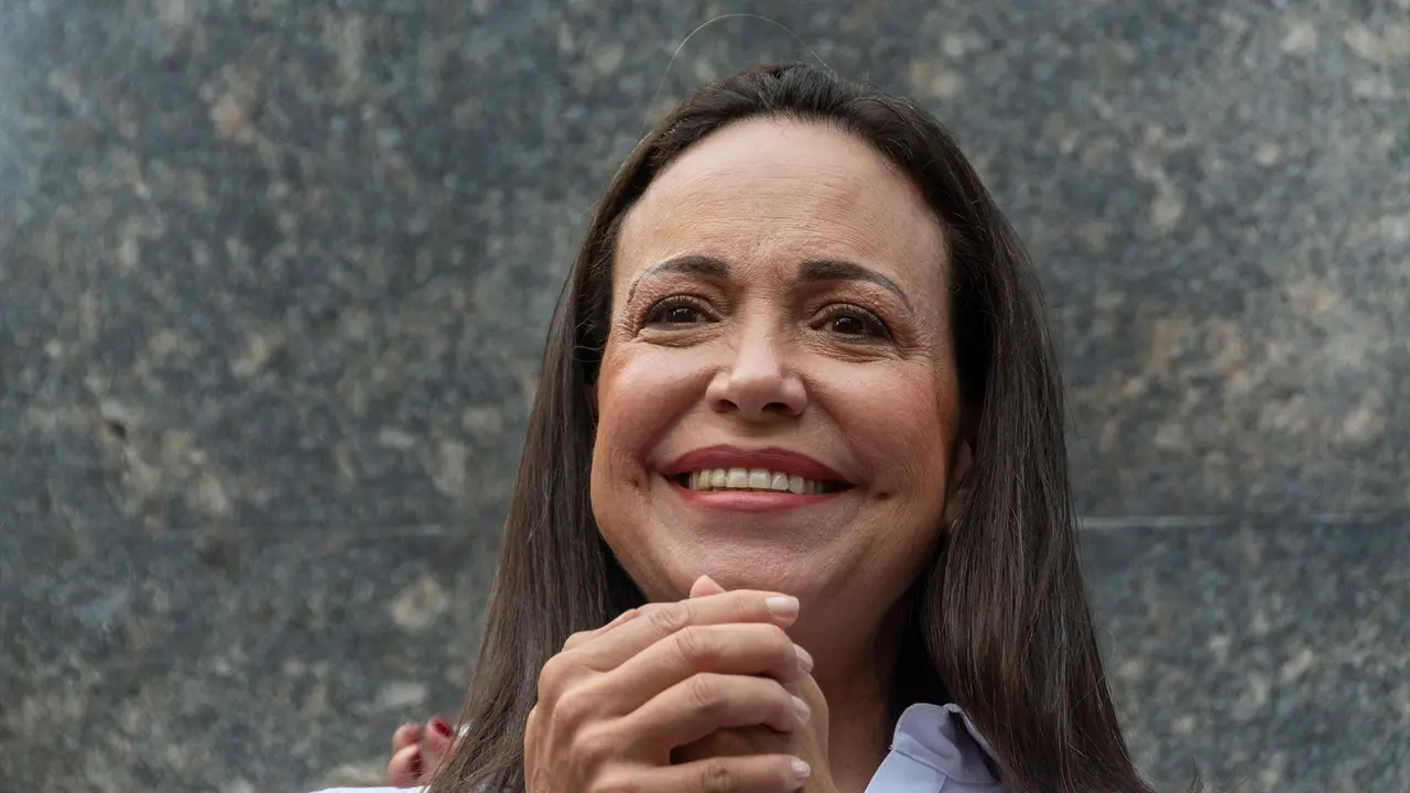 La l&iacute;der opositora de Venezuela, Mar&iacute;a Corina Machado. / EP