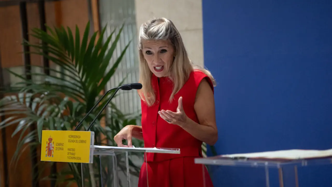 La vicepresidenta segunda del Gobierno y ministra de Trabajo y Econom&iacute;a Social, Yolanda D&iacute;az. / EP