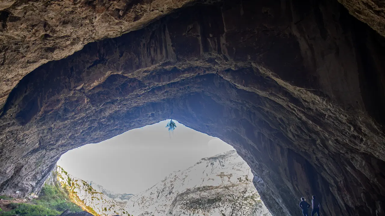 Entrada a la cueva Cilona. / Alerta