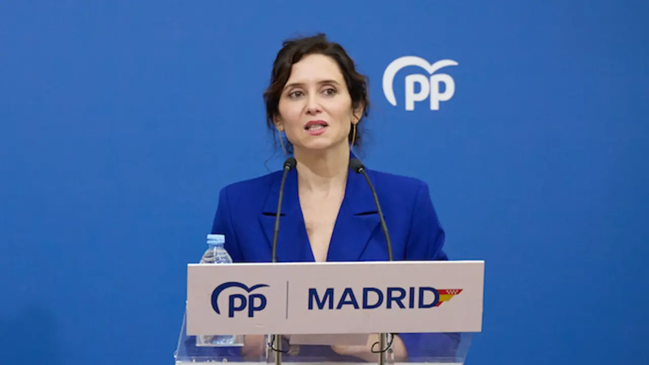 La presidenta de la Comunidad de Madrid y del PP de Madrid, Isabel D&iacute;az Ayuso. / EP