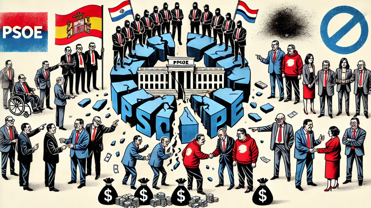 El partido, la corrupci&oacute;n y el psoe.