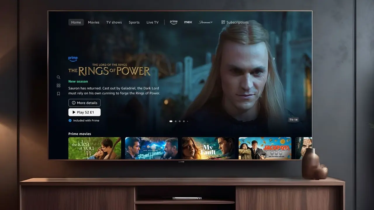 Redise&ntilde;o de Amazon Prime Video. / EP