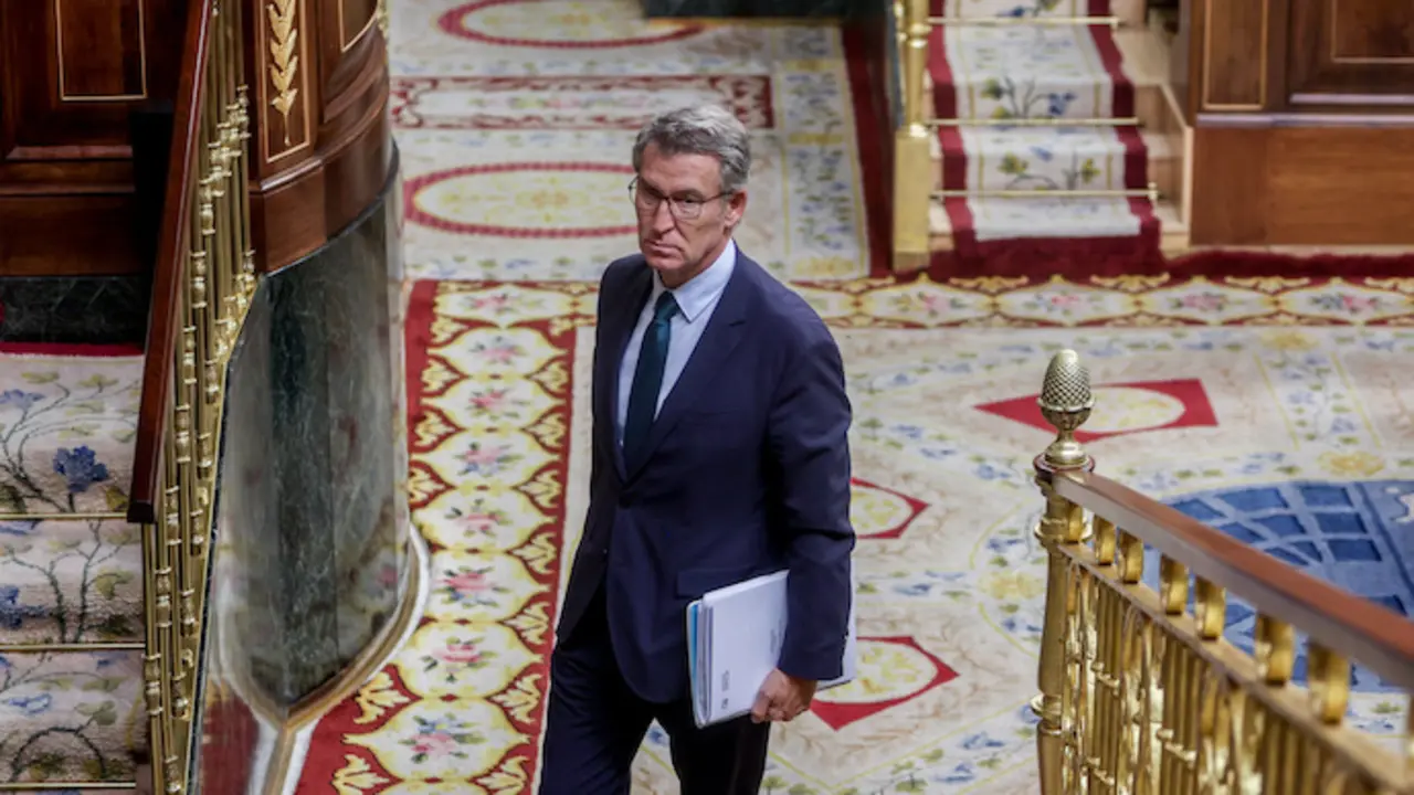 El presidente del PP, Alberto N&uacute;&ntilde;ez Feij&oacute;o. / EP