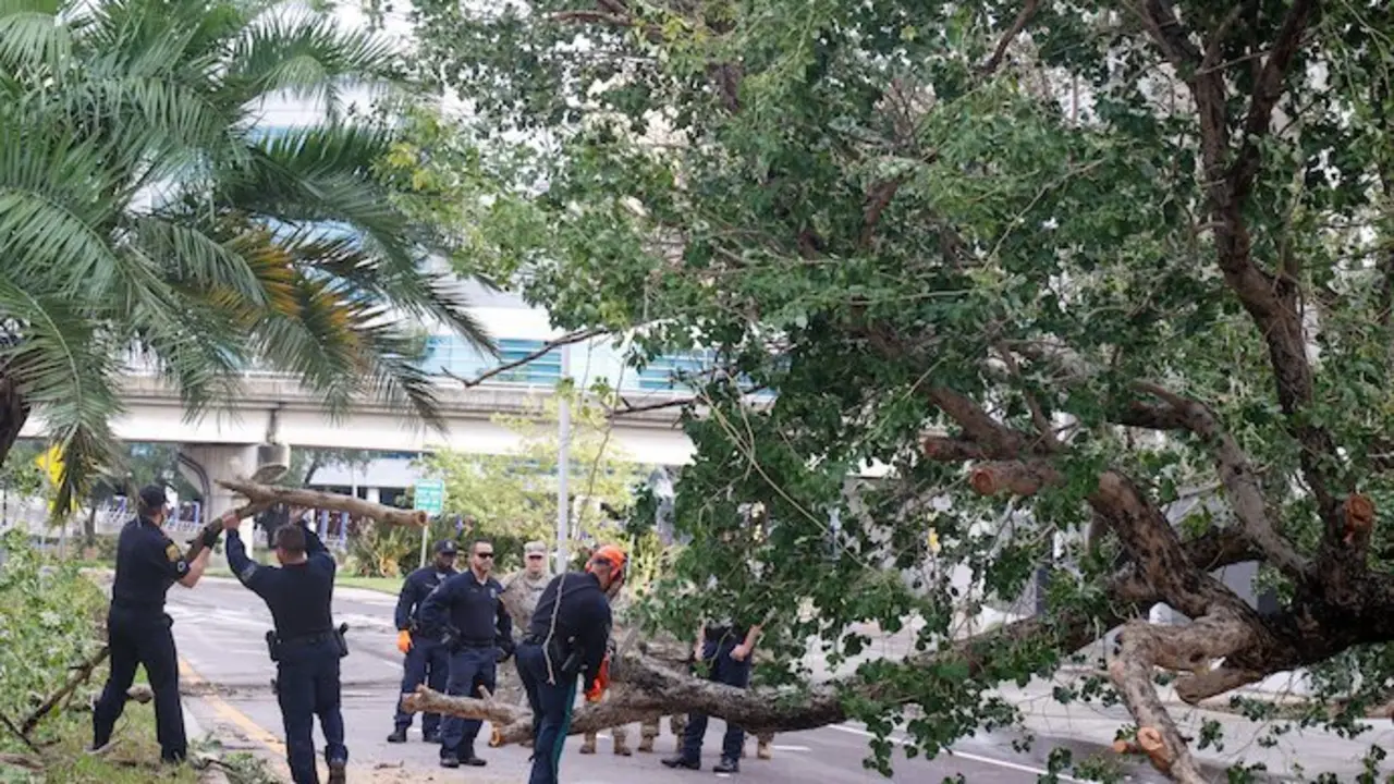 Las consecuencias del huracan Milton en Florida. / EP