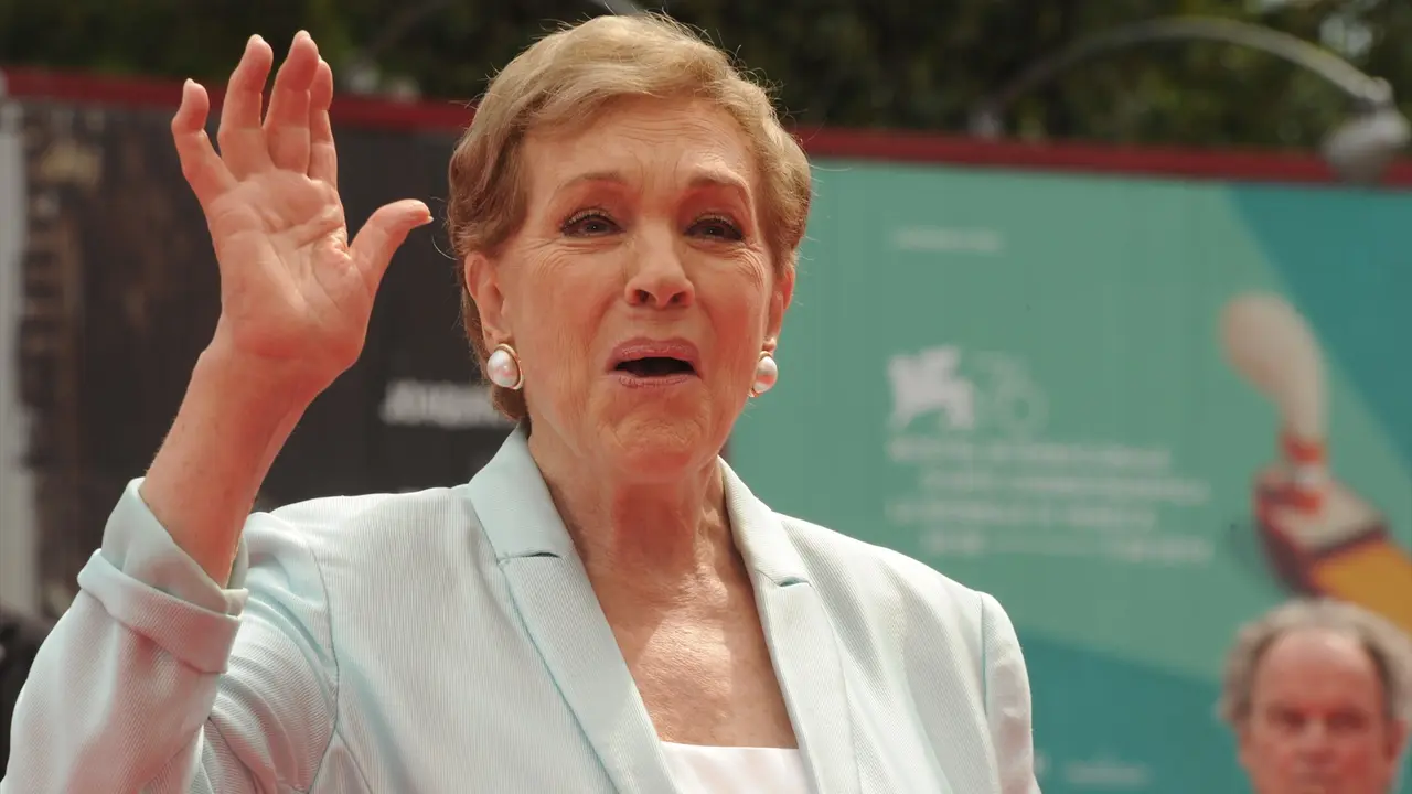 La actriz Julie Andrews. / Piergiorgio Pirrone / Archivo