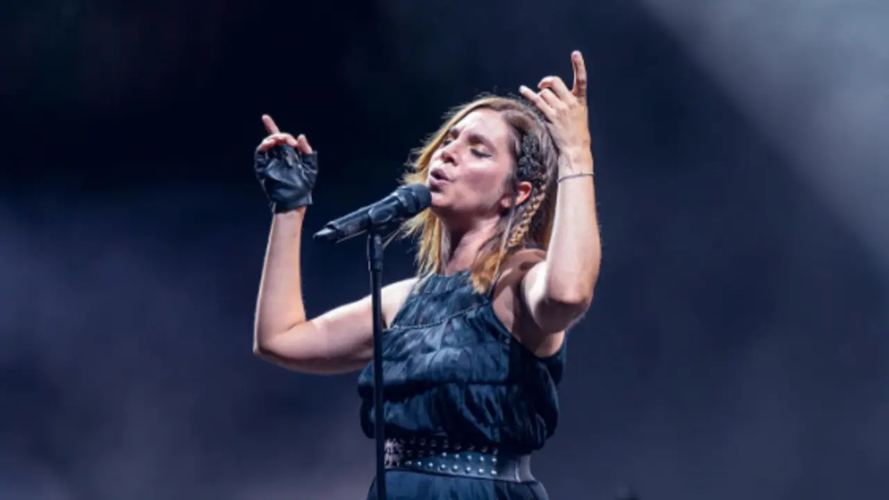 Leire Mart&iacute;nez en el festival Starlite. / IG