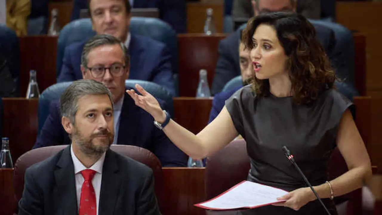 La presidenta de la Comunidad de Madrid, Isabel D&iacute;az-Ayuso. / EP
