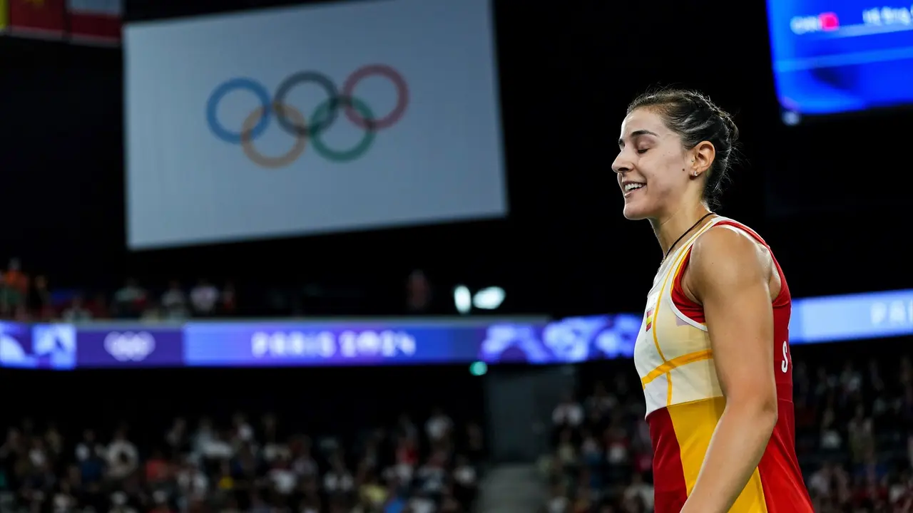 Carolina Mar&iacute;n durante los Juegos Ol&iacute;mpicos. / Oscar J Barroso